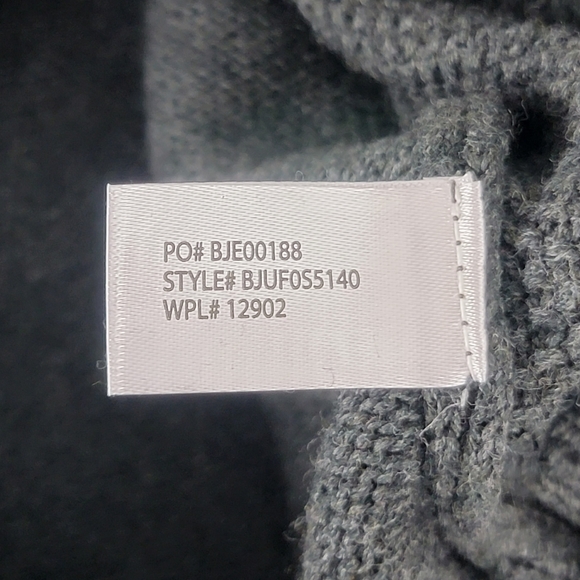 NWT US Polo Assn Pullover Quarter Zip High Neck Textured Sweater Faux Sherpa* - Picture 9 of 14